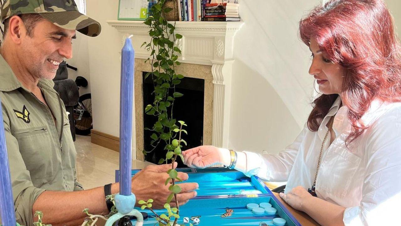Twinkle Khanna wishes 'Scrabble Master' Akshay Kumar on his birthday. Read full story here